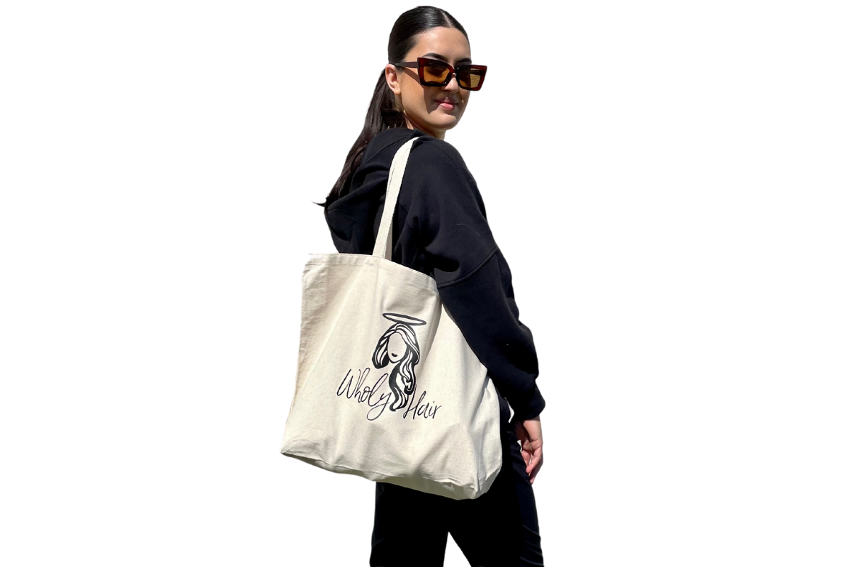 Wholy Hair Tote Bag